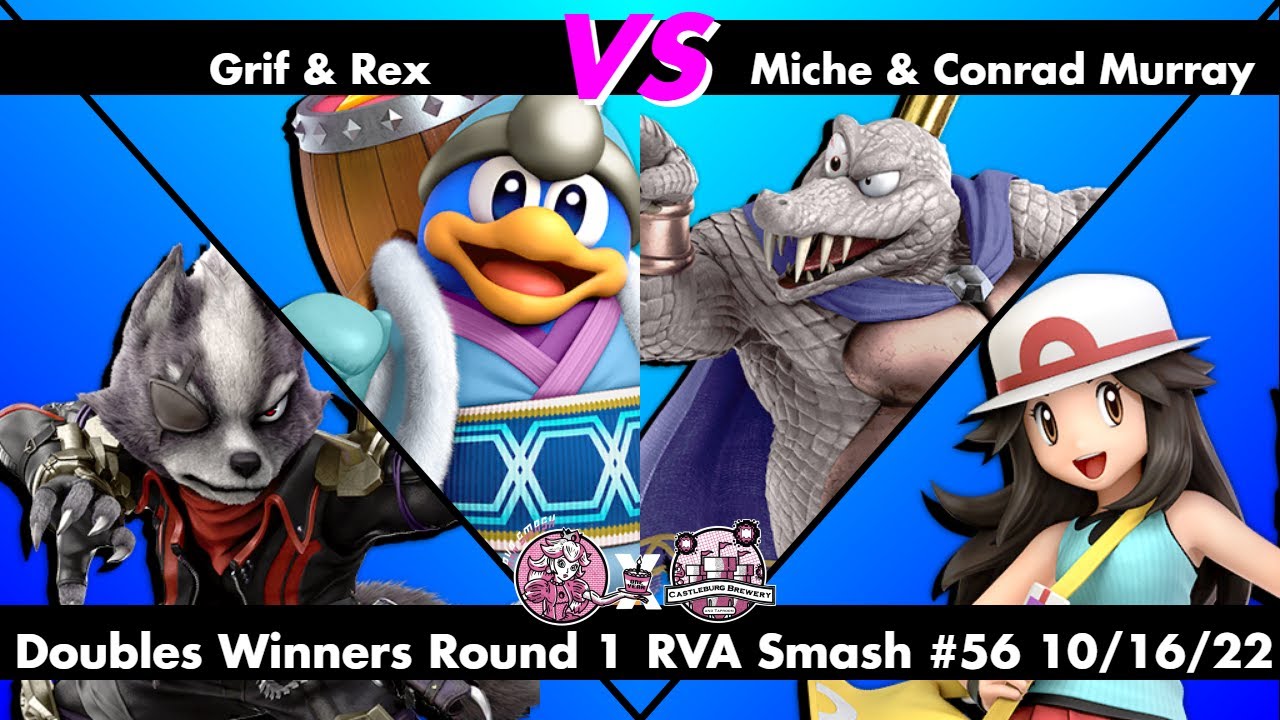 RVA Smash 56 Doubles Grif/Rex vs Miche/Conrad Murray Winners R1