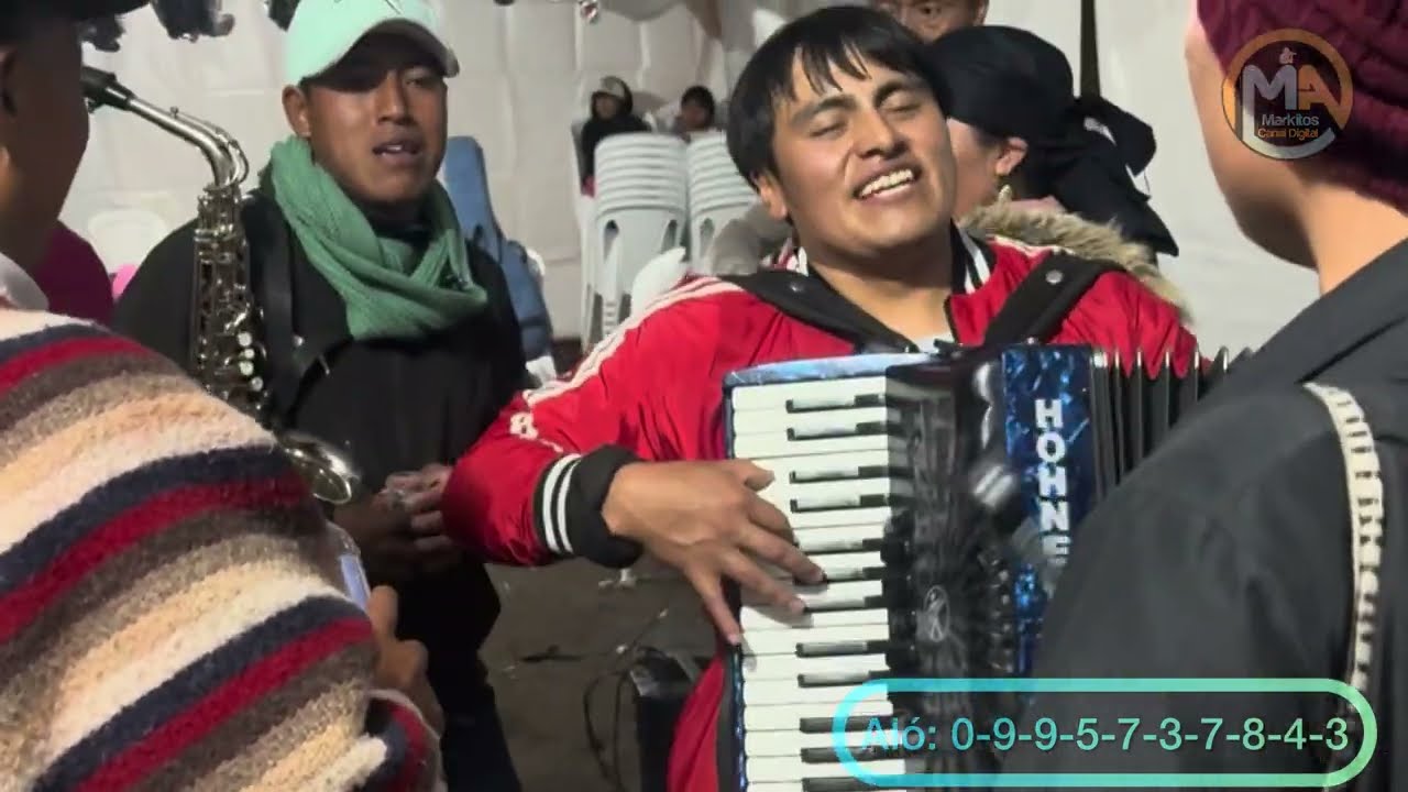 Grupo “CORAZÓN ANDINO” en el matrimonio del Cantón Guamote 