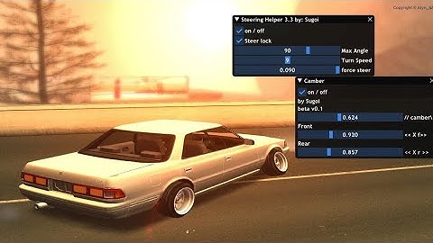 Best two drifting mods for SAMP Mobile/GTA SA(Steering helper, Camper)
