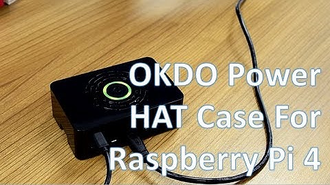 OKDO Power-HAT Case for Raspberry Pi 4 Installation Guide #raspberrypi