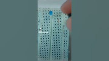 LED circuit by using push button switch 💡🔘  #electronics