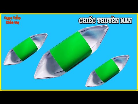 Video Gấp thuyền buồm bằng cách đơn giản nhất ⛵⛵ - youtube