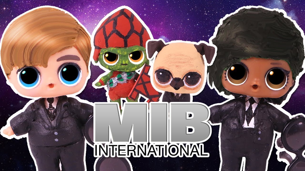 MEN in BLACK 😎 INTERNATIONAL with CUSTOM LOL SURPRISE DOLLS 👽Toy