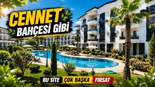 Muhteşem Site Villa Gibi Daire Cennet Gibi Bahçe Didim (D-162)