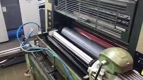 Ryobi 640K - UV Coating Offset one colour