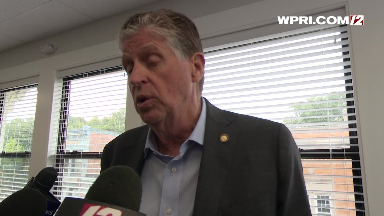 VIDEO NOW McKee voices support of Woonsocket Mayor YouTube