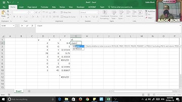 Excel Sum function ignore error