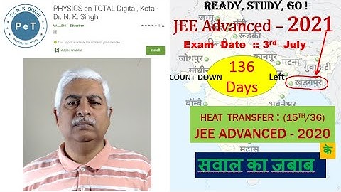 JEE ADV 2020 I FLUID DYNAMICS I BEST SOLUTION I The filament of a light bulb has surface area 64 mm2