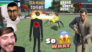 Combination Of GTA Skibidi 🚽 Toilet New Game