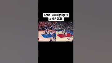 NBA 2K26: Chris Paul highlights #shorts
