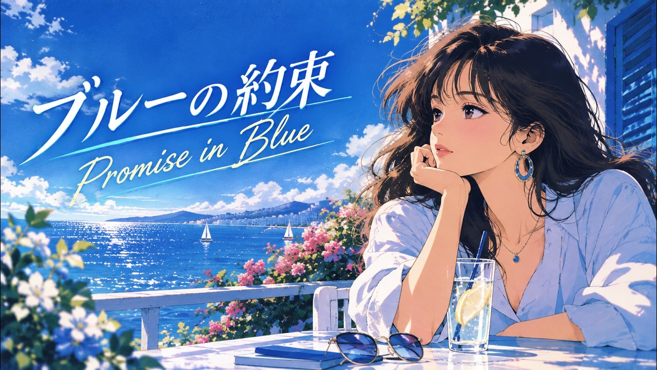 青の約束 푸른 약속 🌊 일본 시티팝 | Promise in Blue – 1980s Japanese City