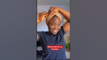 Headwrap Tutorial #headwrap #shorts #youtubeshorts #easytutorial