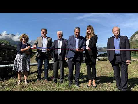 Centrale photovoltaïque de Faverges-Seythenex : l'inauguration d'un projet innovant