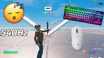 Steelseries Apex Pro TKL ASMR 🏆1v1 BuildFights 😴 Satisfying Keyboard Fortnite 360 FPS 4K