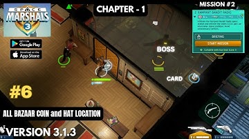 CHAPTER-1 | MISSION #2: RAMPANT BANDIT RADIO - All Bazaar Coins and Hat Location - SPACE MARSHALS 3