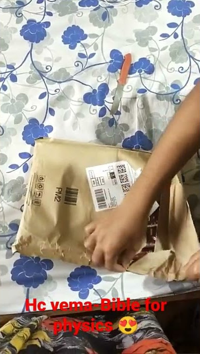 UNBOXING HC VERMA CLASS 11 FOR JEE PREPARATION 2024 #hcverma #unboxingvideo#physicswallah