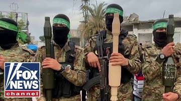 SEE IT: Hamas fighters parade weapons around Gaza in defiance of Trump