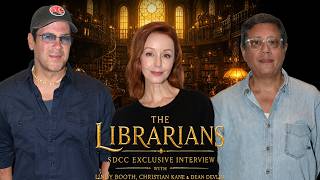 The Librarians Return! SDCC Exclusive with Lindy Booth, Christian Kane & Dean Devlin