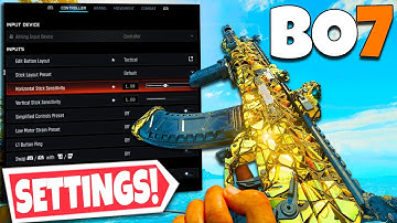NEW BEST BLACK OPS 7 CONTROLLER SETTINGS! (BO7 Movement, Audio, Gameplay & Graphics Settings)