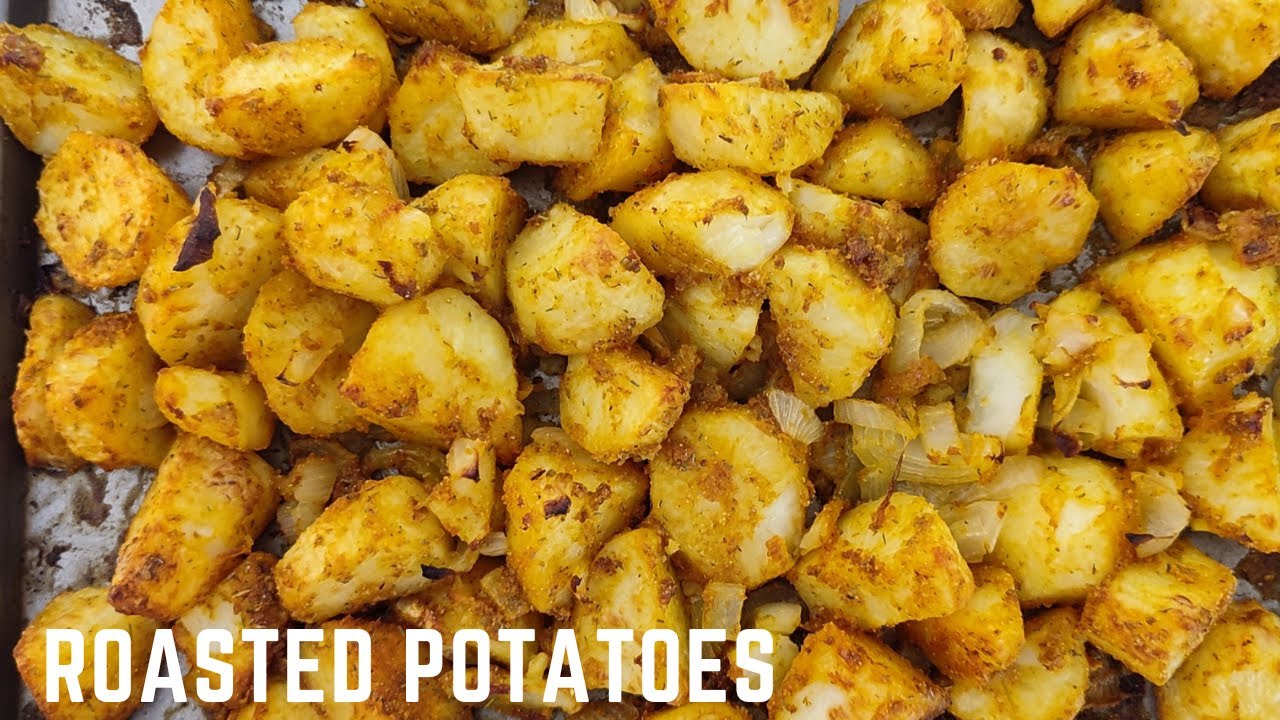 HOW TO MAKE CRISPY ROASTED IRISH POTATOES | Lunch + Dinner Ideas. - YouTube