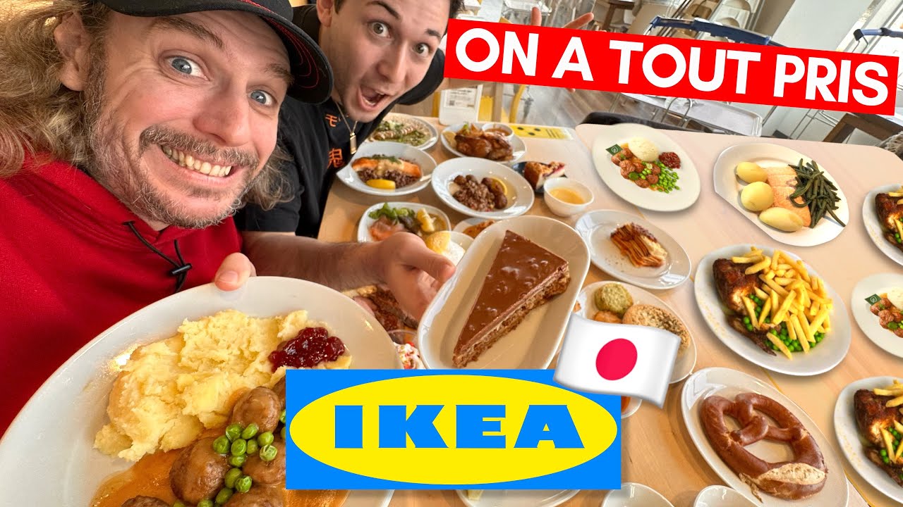 On commande TOUTE la carte IKEA au Japon 🇯🇵