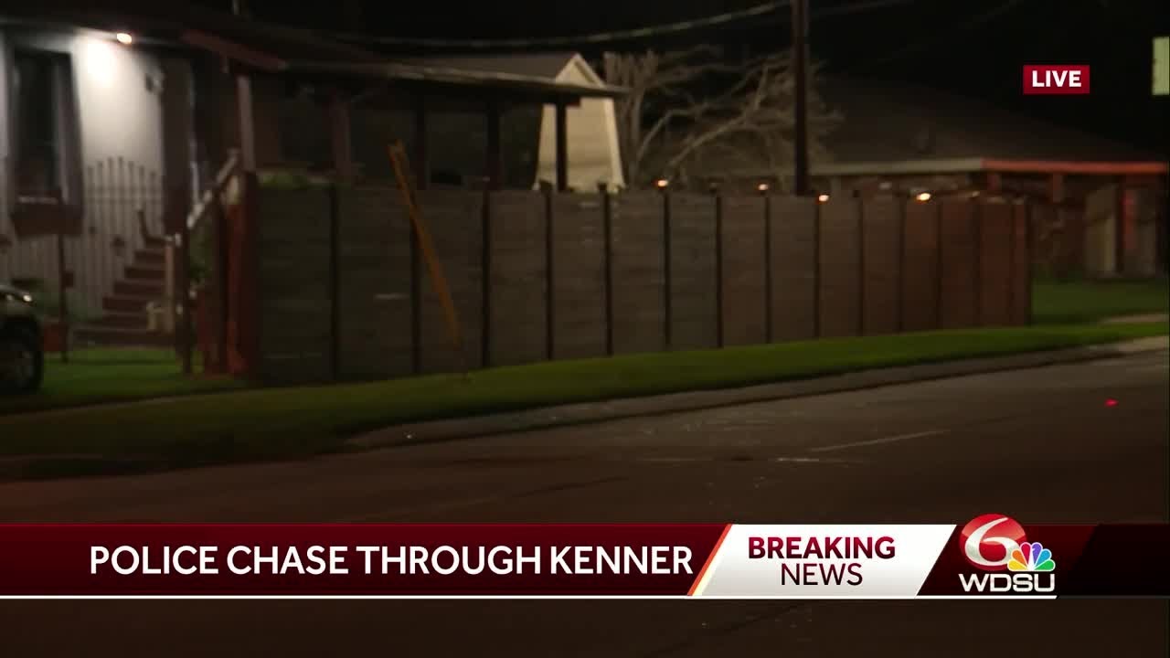JPSO involved in police chase through Kenner - YouTube