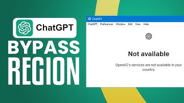 How To Bypass ChatGPT Not Available In Your Country (2025) Easy Tutorial