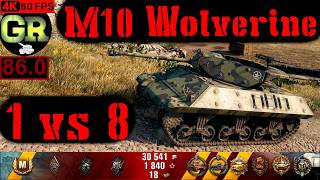 World of Tanks M10 Wolverine WoT Replay - 11 Kills 2.6K DMG(Patch 1.4.0)