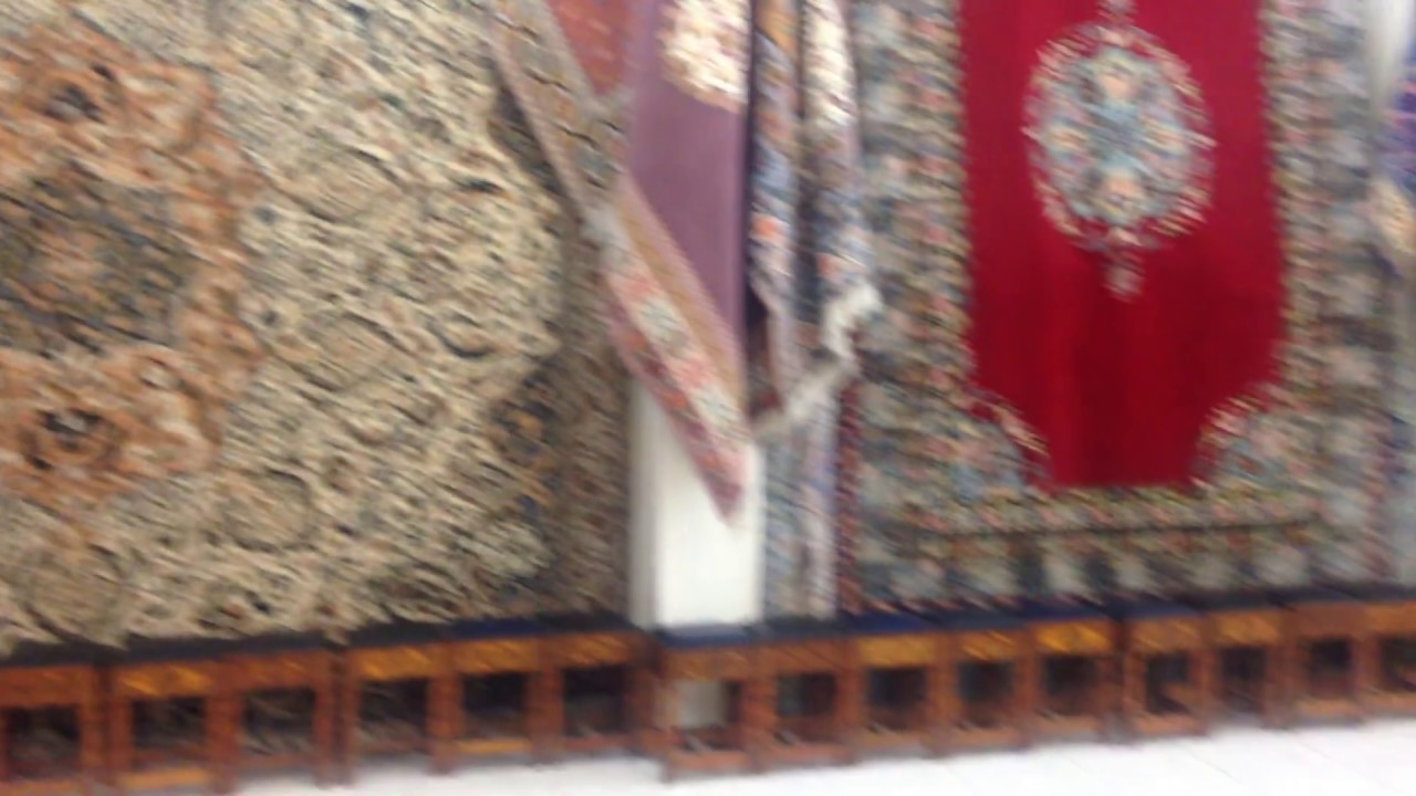The Moroccan Carpet And Rugs Shop In Tangier, Morocco 