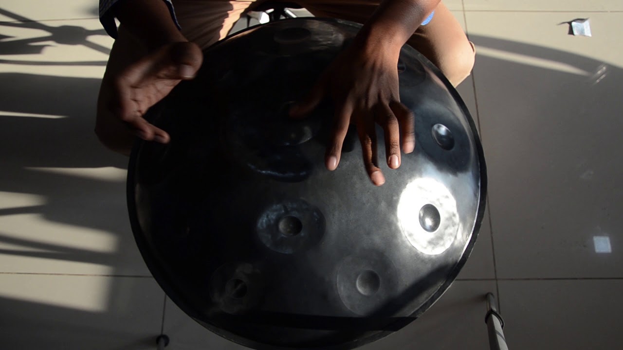 E Raja / E Harmonic Minor 11 Handpan by Chirp Handpans