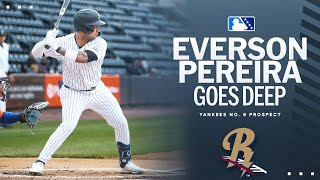 Everson Pereira's two-run home run | MiLB Highlights
