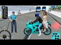Dangerous Super Racing Bike Ride 😱l 3D Driving Class Simulator#DawudiGamer#