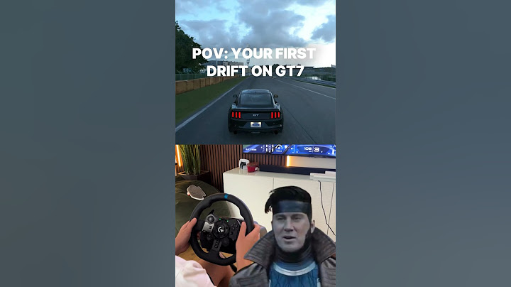 Your first drift on GT7