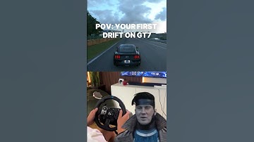 Your first drift on GT7