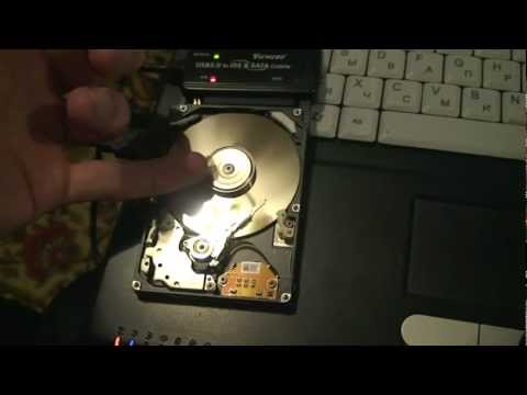 Прикольный HDD с глюком