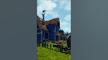 Hello Neighbor 2 Alpha 1 Map in ue4 #helloneighbor2 #shorts #alpha1 #unrealengine #remake #fangame