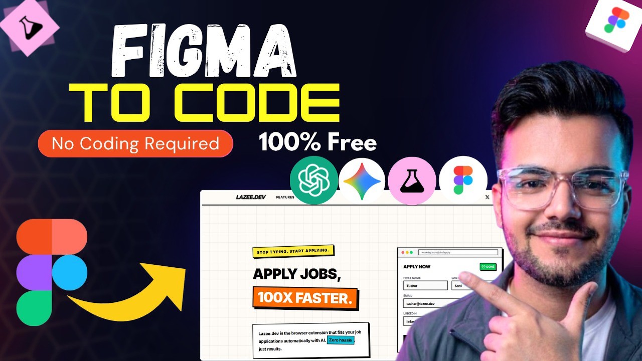 Figma to Code with Free MCP Server using OpenCode IDE 2026 | Convert ...