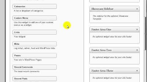 Wordpress How to   Use WordPress Widgets in The Sidebar