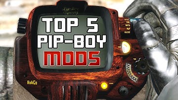 FALLOUT 4 MODS: Top 5 Pip-Boy Skins Ep.1