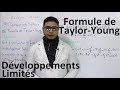 Dveloppements limits  formule de tayloryoung