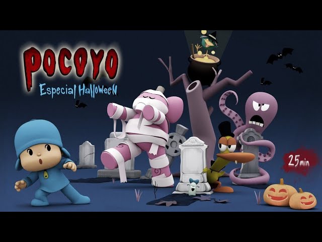 💀POCOYO em PORTUGUÊS do BRASIL - Melhores filmes de terror [124 min]  DESENHOS ANIMADOS para crianças 