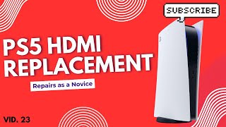 Reemplazo del HDMI de la PS5 para principiantes