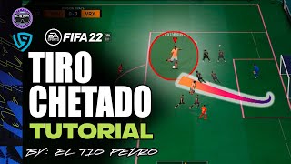 FIFA 22 TUTORIAL de DEFINICIÓN- Como Hacer El TIRO RASO - Disparo Chetado Efectivo