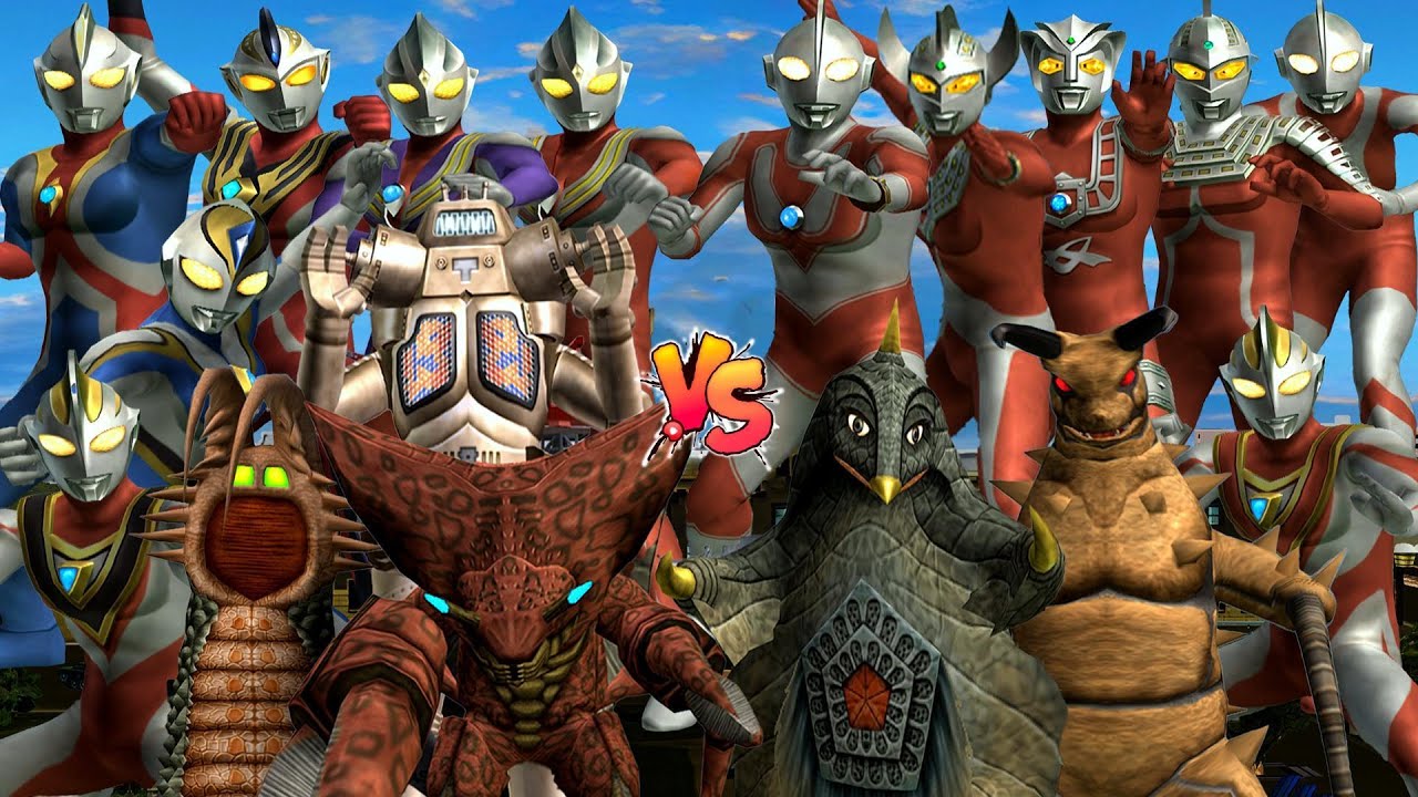 Ultraman Fighting Evolution3🔥Ultraman and monster combination battle#ufe3