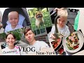 VLOG 19 //Наши будни в Нью-Йорке // Кушаем, Болтаем про школу и Гуляем