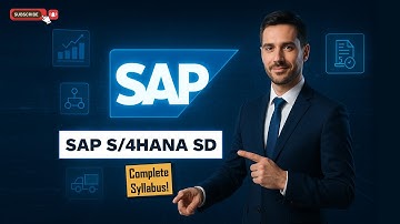SAP S4HANA SD (Sales & Distribution) | Complete Syllabus 2025 Updated | SAP Step By Step