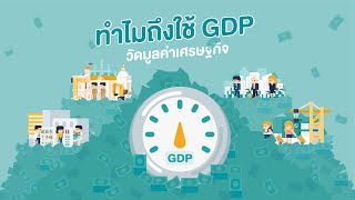 ทำไมถึงใช้ GDP วัดมูลค่าเศรษฐกิจ ?