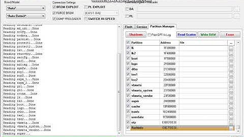 How To Read Scatter Flash File Infinix X688B By Umt