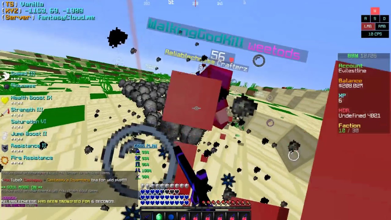 Fantasy Cloud God Kill Montage #13 | Fantasy/Traveler/Phantom/Reaper 14 Lore | Cosmic PvP Test