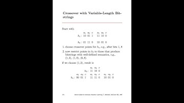 Ch 9. Genetic Algorithms.